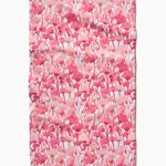Geometry Pink Florals Tea Towel | Geometry