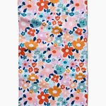 Geometry Whimsy Floral Tea Towel | Geometry
