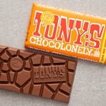Tony's Chocolonely milk caramel sea salt 32% | Tony's Chocolonely