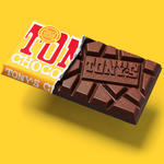 Tony's Chocolonely milk honey almond nougat 32%
