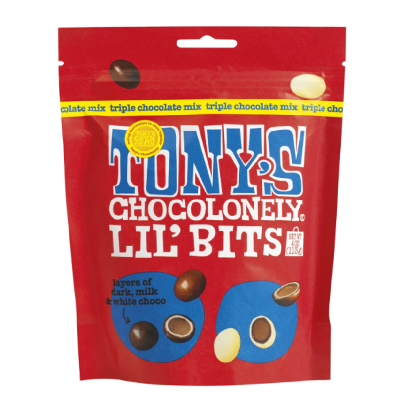 Tony's Chocolonely Triple Chocolate Mix Lil’ Bits