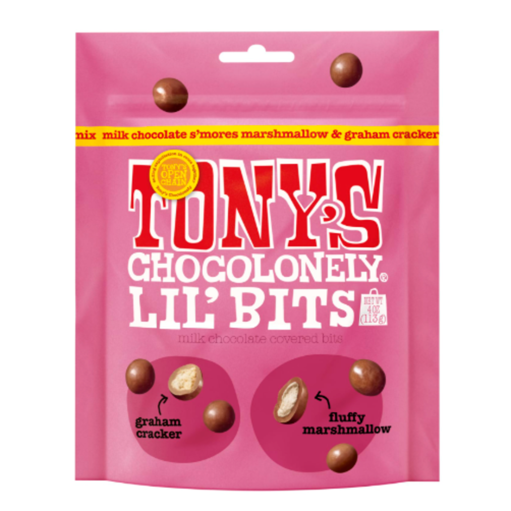 Tony's Chocolonely Milk Chocolate S’mores Mix Lil’ Bits