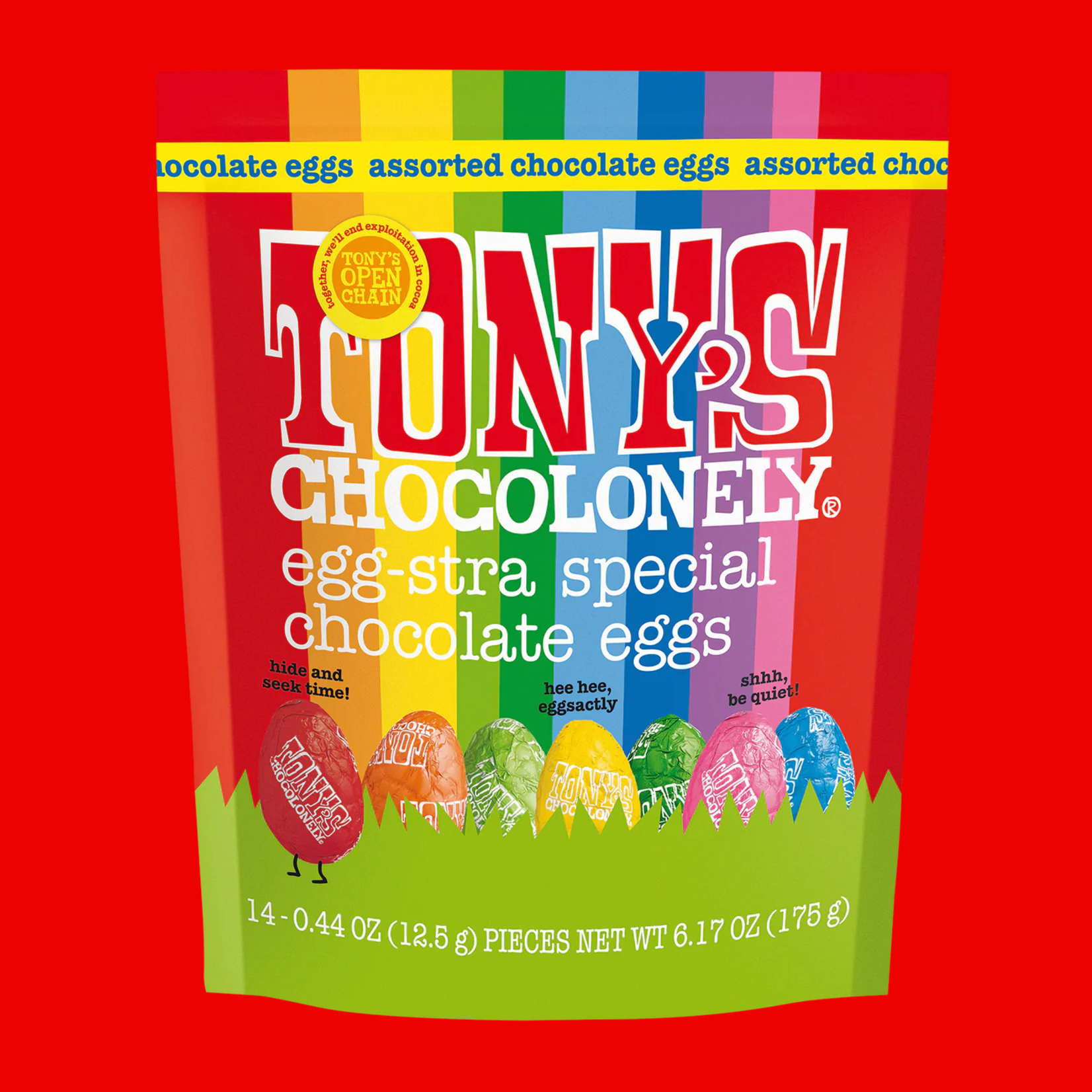 Tony's Chocolonely easter egg mix pouch