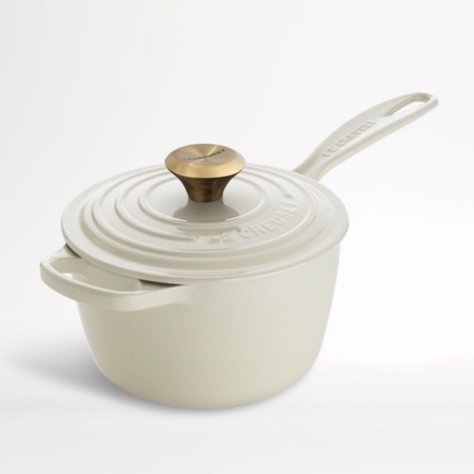 Le Creuset Signature Saucepan 1.75qt Meringue | Le Creuset