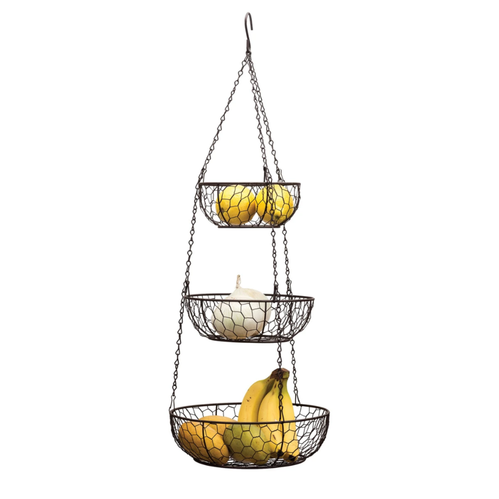 Hanging Basket, Chicken Wire (Walter Karlson & Molly Burgstahler Registry)
