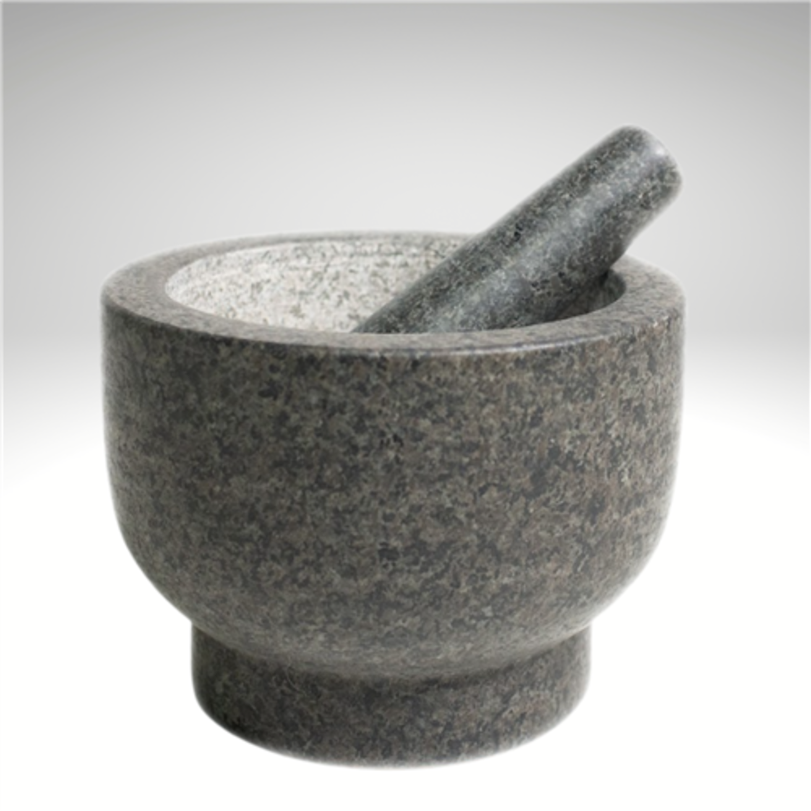 "Goliath" granite mortar & pestle , 5.25" dia. (Walter Karlson & Molly Burgstahler Registry)
