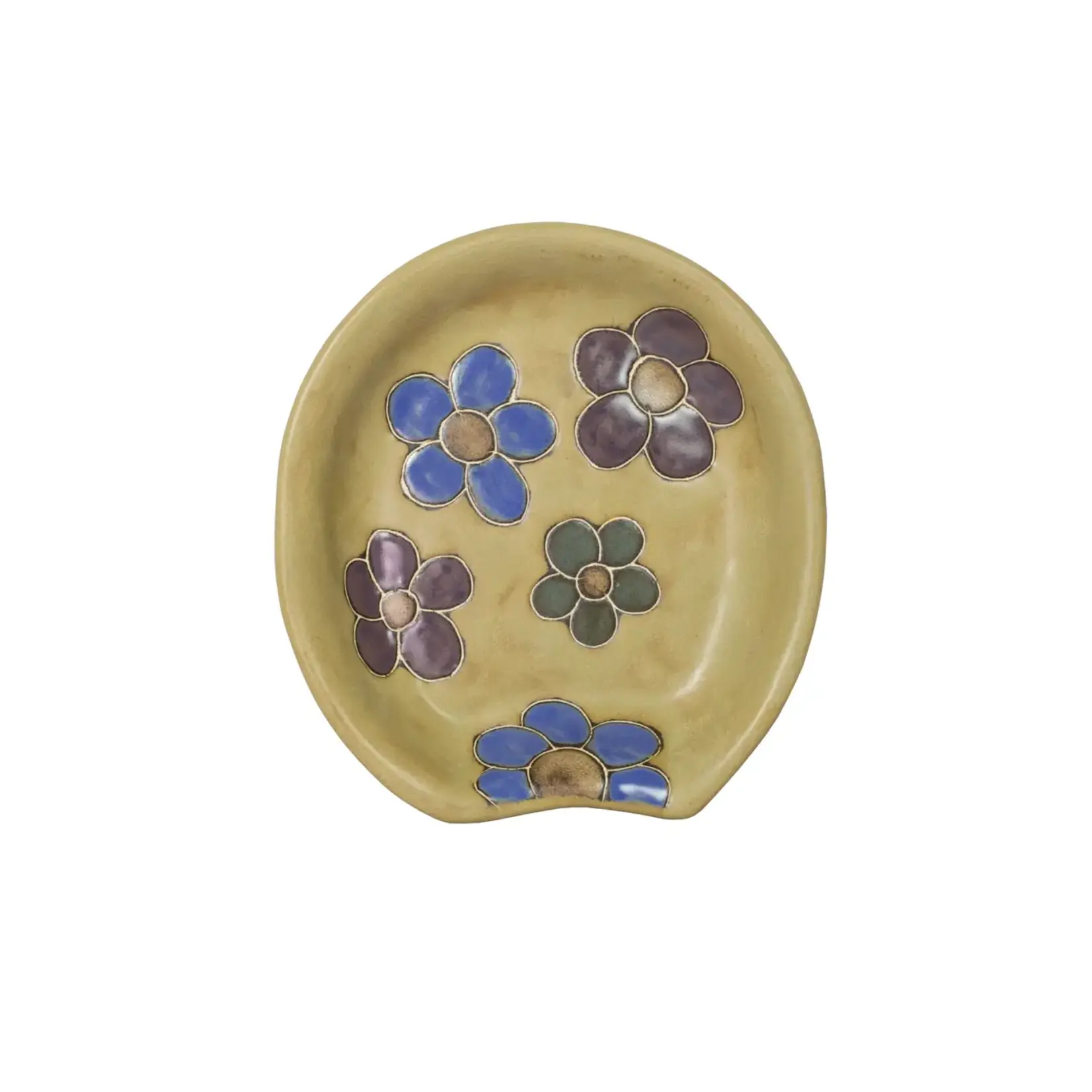 Galleyware Mara Spoon Rest - Flowers