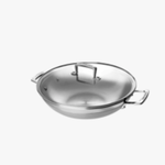 Le Creuset Classic Stainless Steel Wok - 4.5 qt.