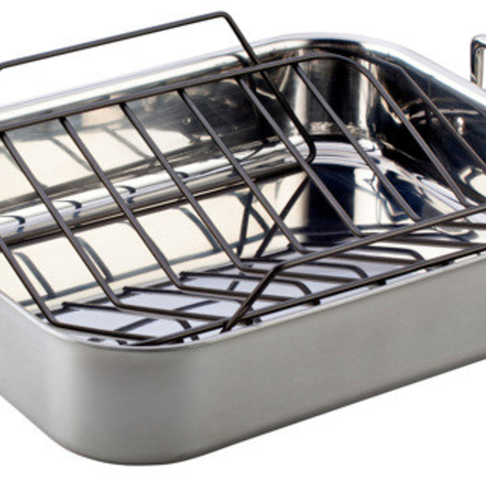 Le Creuset SS Classic Rectangular Roaster & Rack 17 In - 17" | Le Creuset
