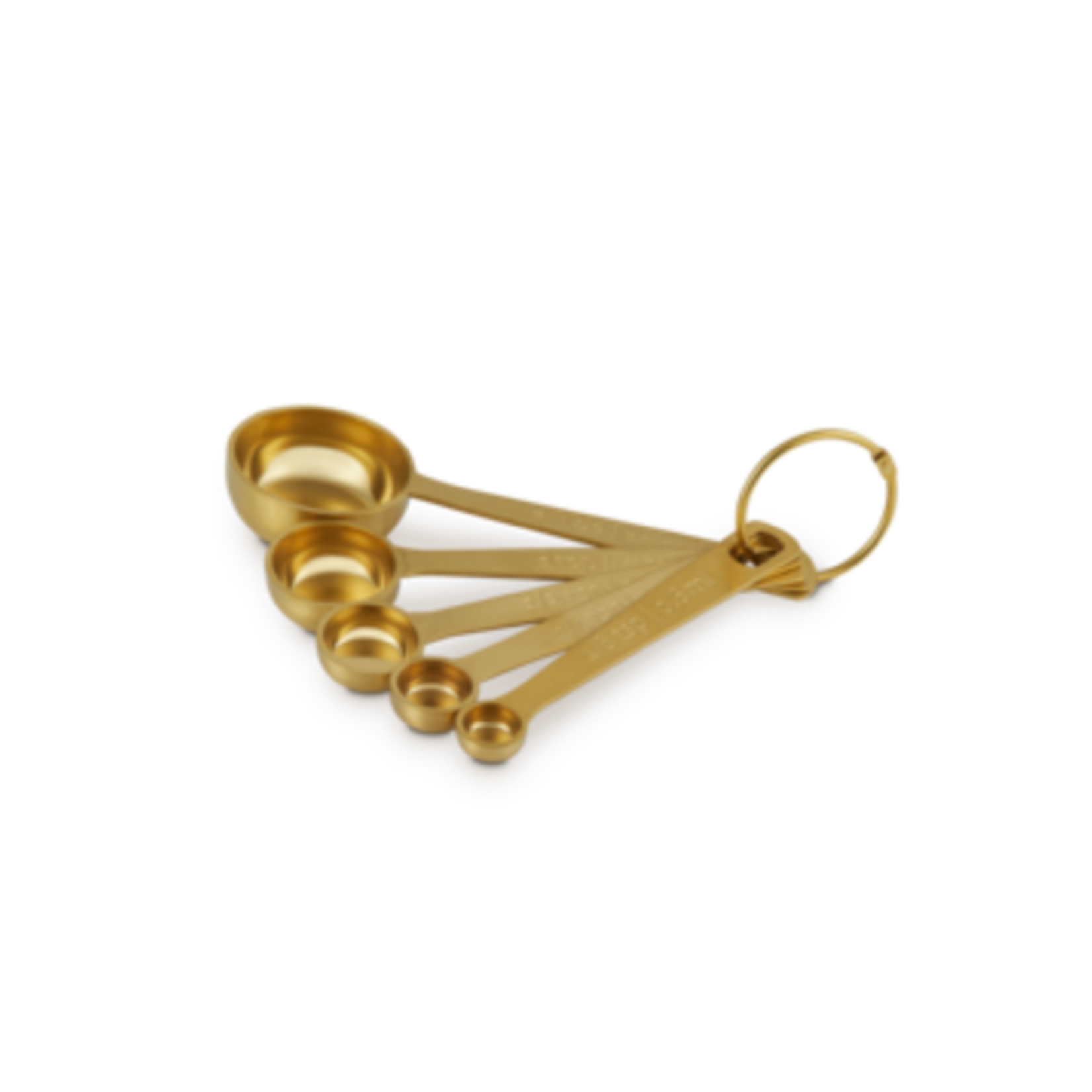 Le Creuset Gold Measuring Spoons - Set of 5