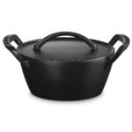 Le Creuset Alpine Outdoor 4.25 qt. Round Dutch Oven - Matte Black 4.5 qt. | Le Creuset