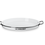Le Creuset Everyday Enamel Oval Tray - White - 24"