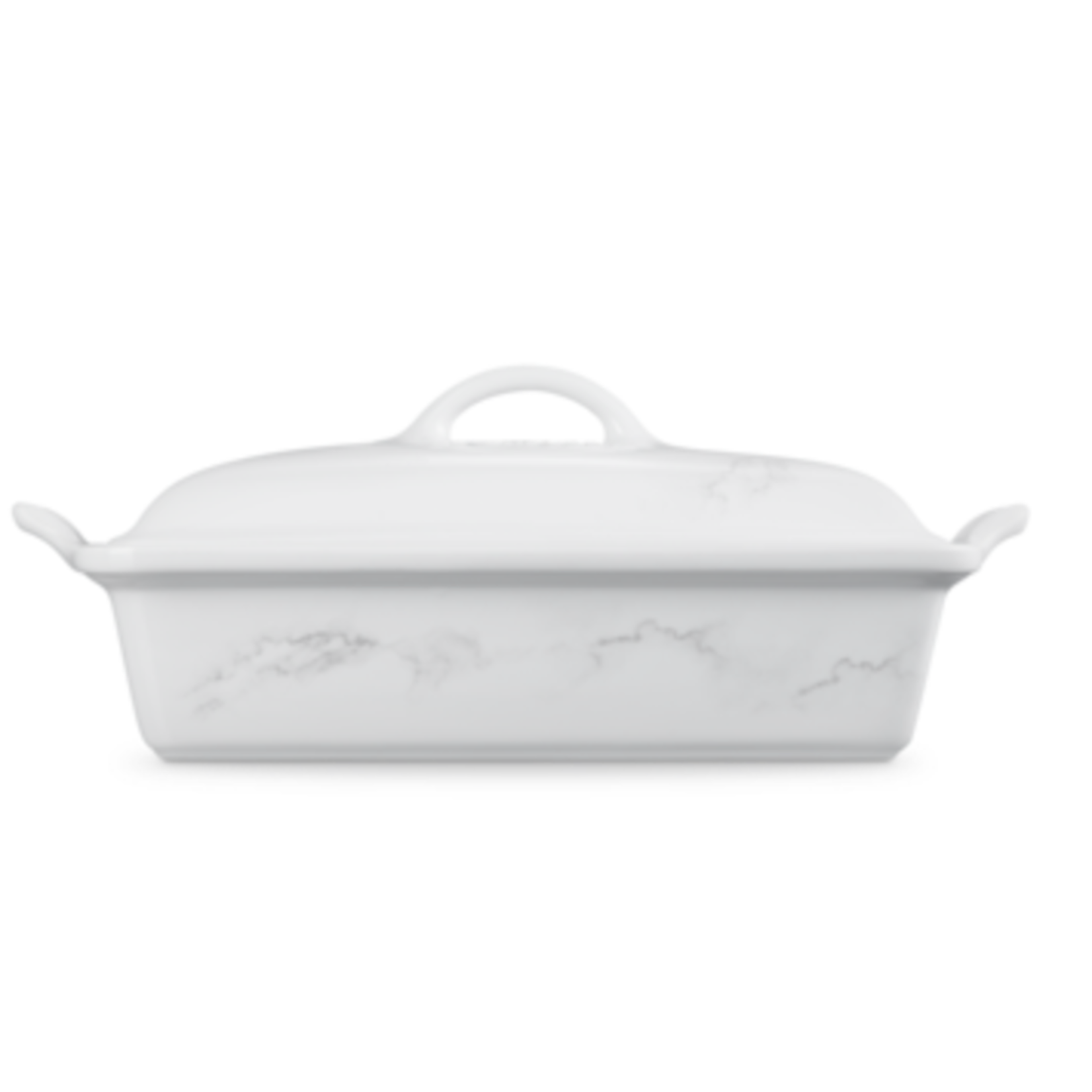 Le Creuset Heritage Covered Rectangular Casserole - Marble Applique - 4 qt. (12" x 9")