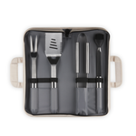 Le Creuset Set of 4 Outdoor Grilling Tools Carry Bag