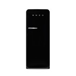 Smeg SMEG Retro Refrigerator | Matte Black | Right Hinge | FAB28 (Drop Ship Only)
