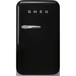 Smeg SMEG Retro Mini Cooler | Black | Right Hinge | FAB5 (Drop Ship Only)