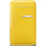 Smeg SMEG Retro Mini Cooler | Yellow | Left Hinge | FAB5 (Drop Ship Only)