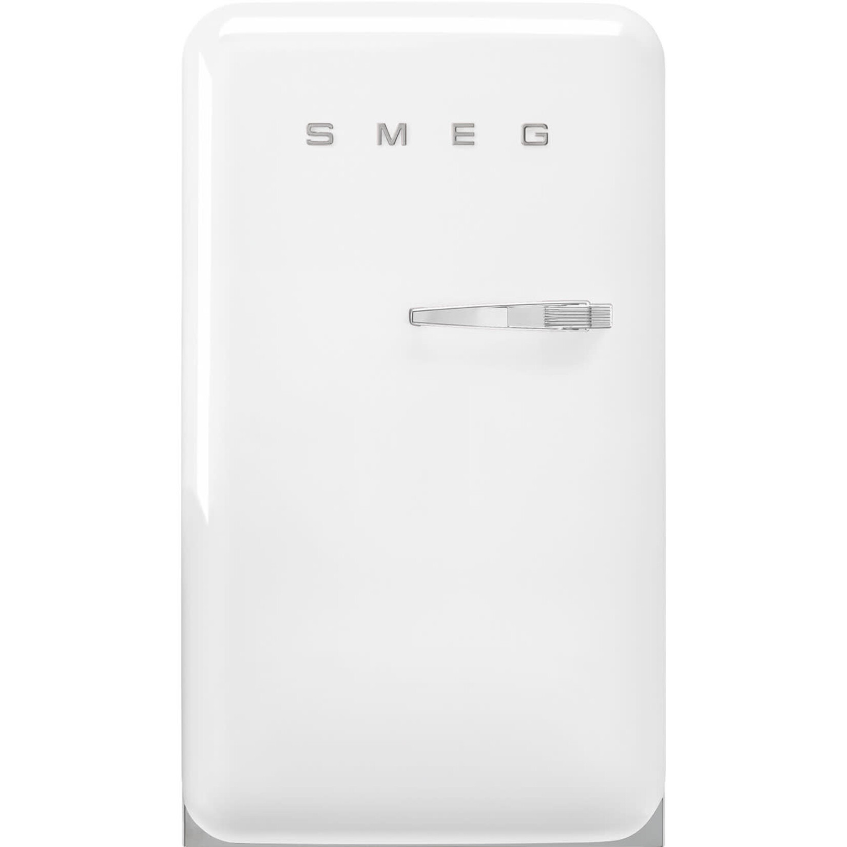 Smeg SMEG Retro Mini Fridge w /Int FZ | White | Left Hinge | FAB10 (Drop Ship Only)