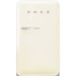 Smeg SMEG Retro Mini Fridge w /Int FZ | Cream | Right Hinge | FAB10 (Drop Ship Only)
