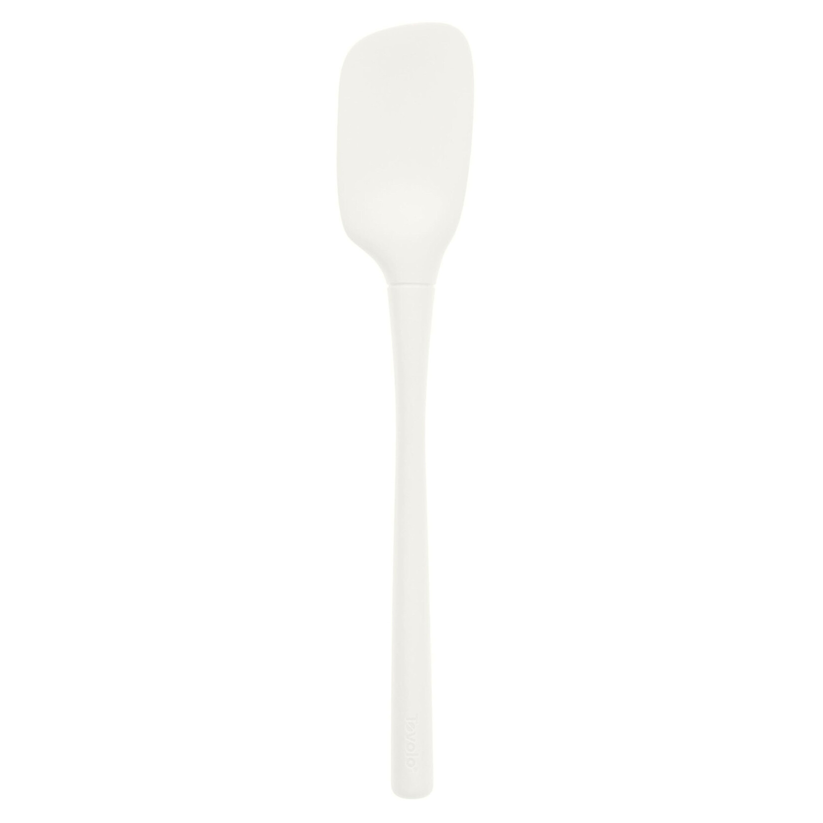 Tovolo Flex-Core All-Silicone Spoonula, White | Tovolo