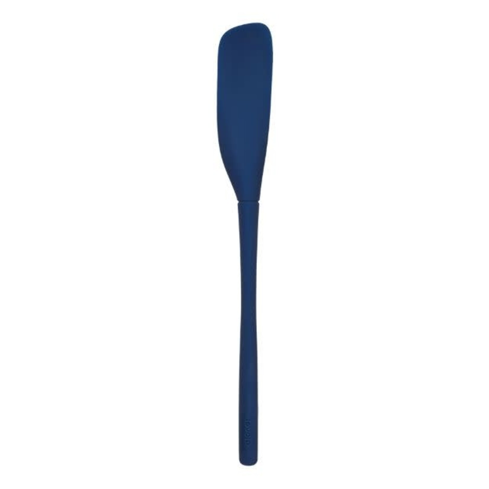Tovolo Flex-Core All-Silicone Jar Scraper, Deep Indigo