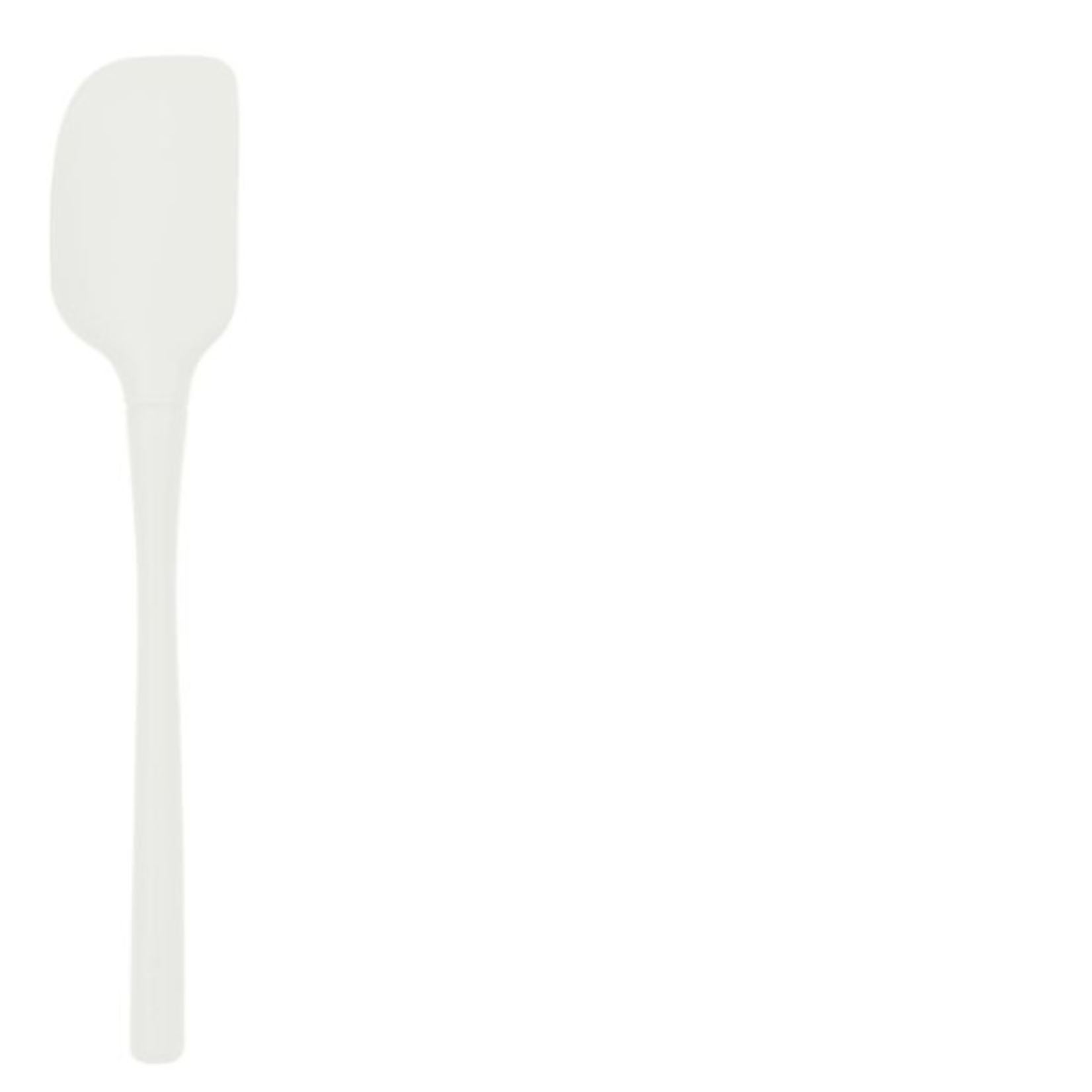 Tovolo Flex-Core All-Silicone Spatula, White