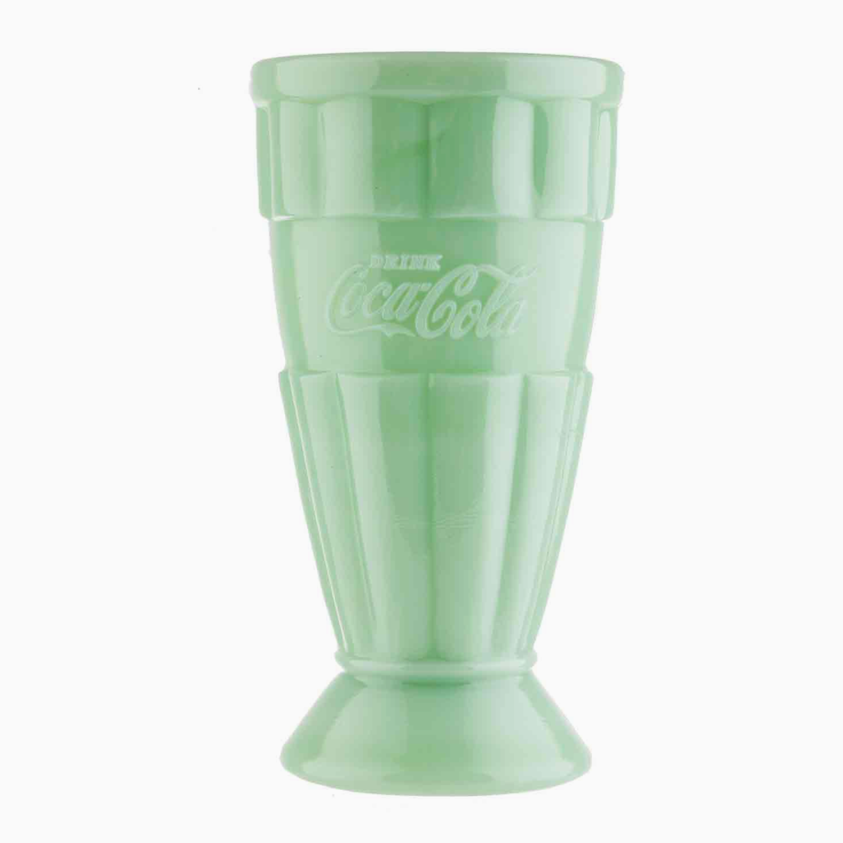 Tablecraft Coca-Cola Jadeite Malt Cup, 16 oz | Tablecraft