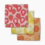Geometry Favorite Fruit Dishcloth Set | Geometry