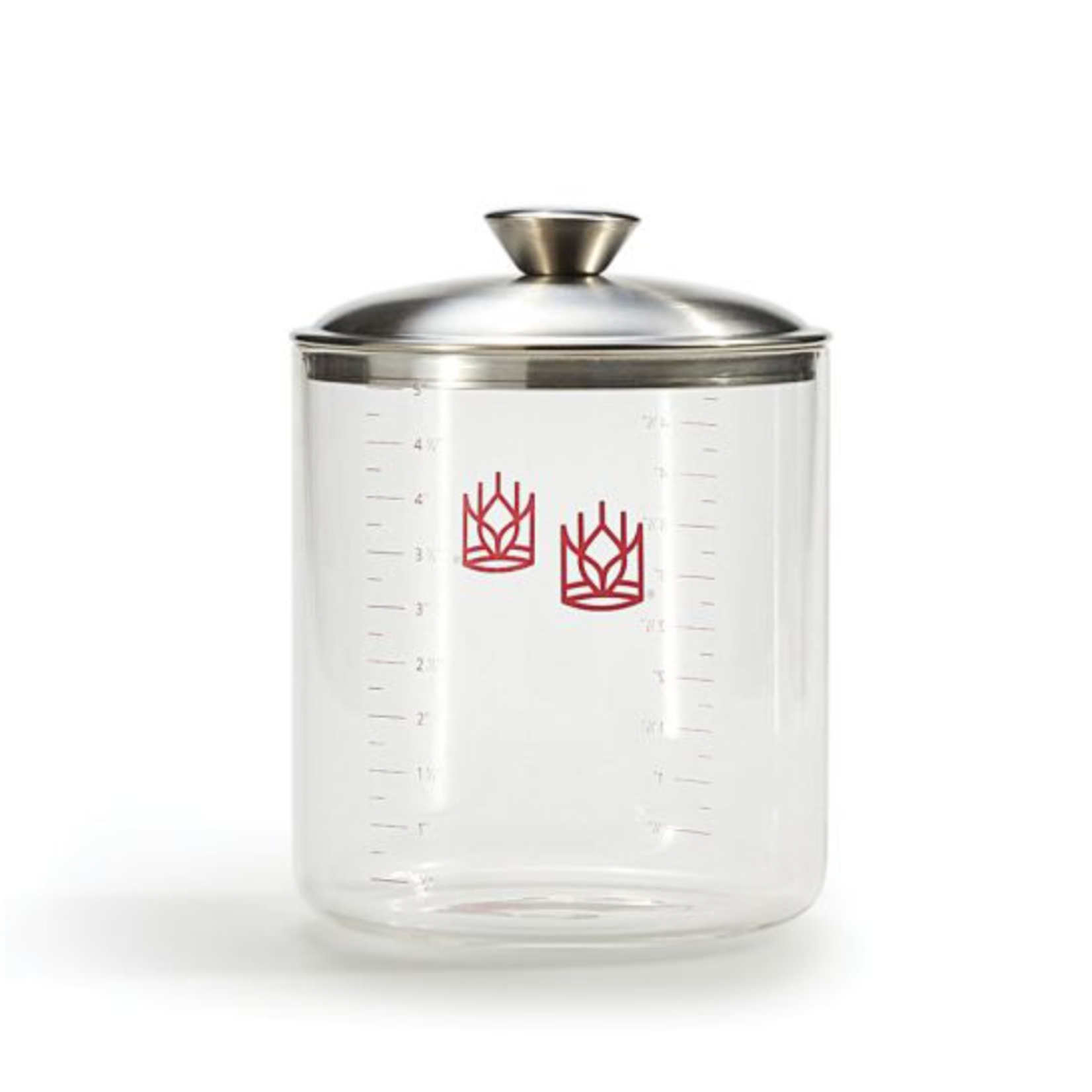 Harold Import Co. King Arthur Baking Glass Sourdough Crock | Harold Import Co.