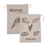 Harold Import Co. LINED BREAD SAVER BAG S/2 | Harold Import Co