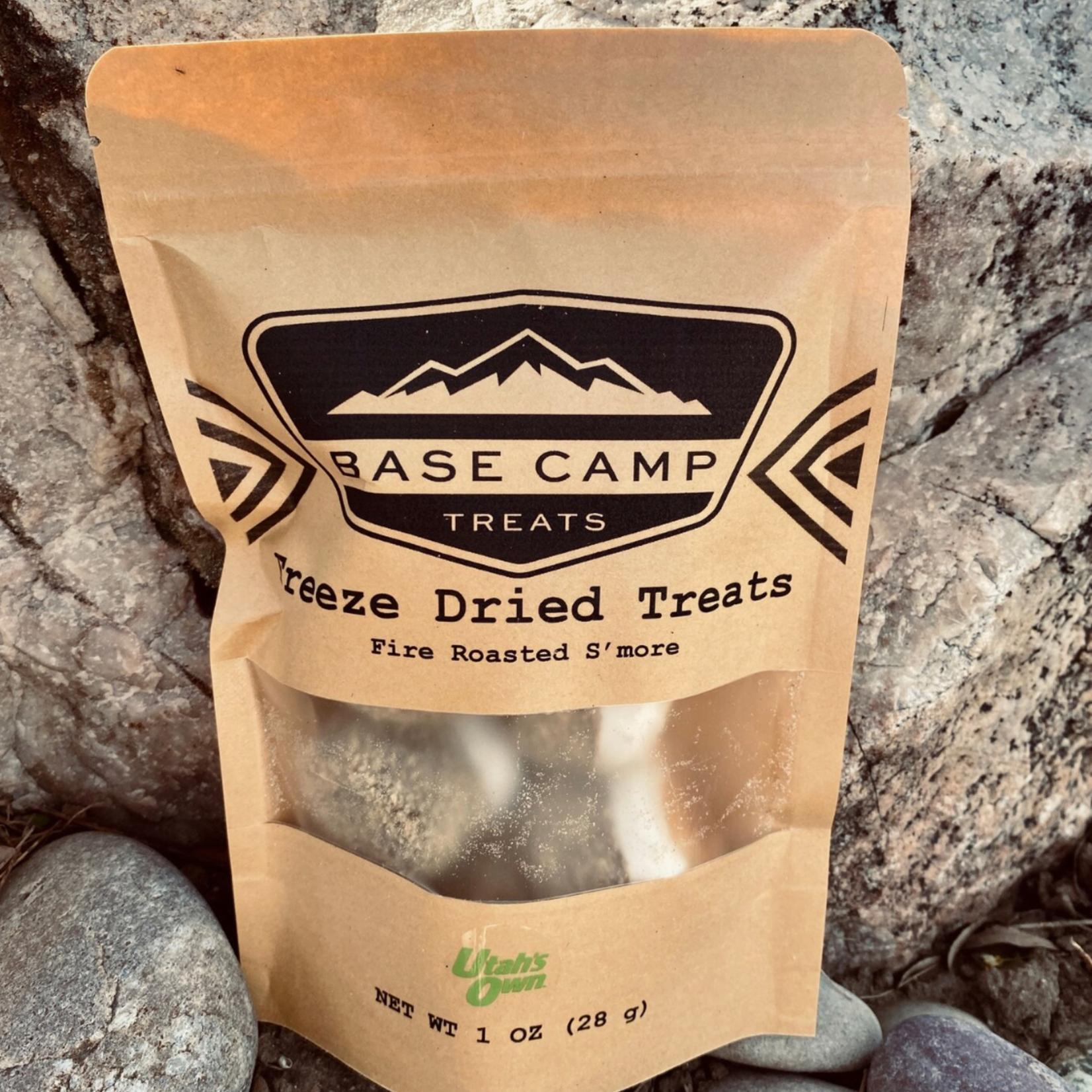 Base Camp Treats Freeze Dried Fire Roasted S'more | Base Camp Treats