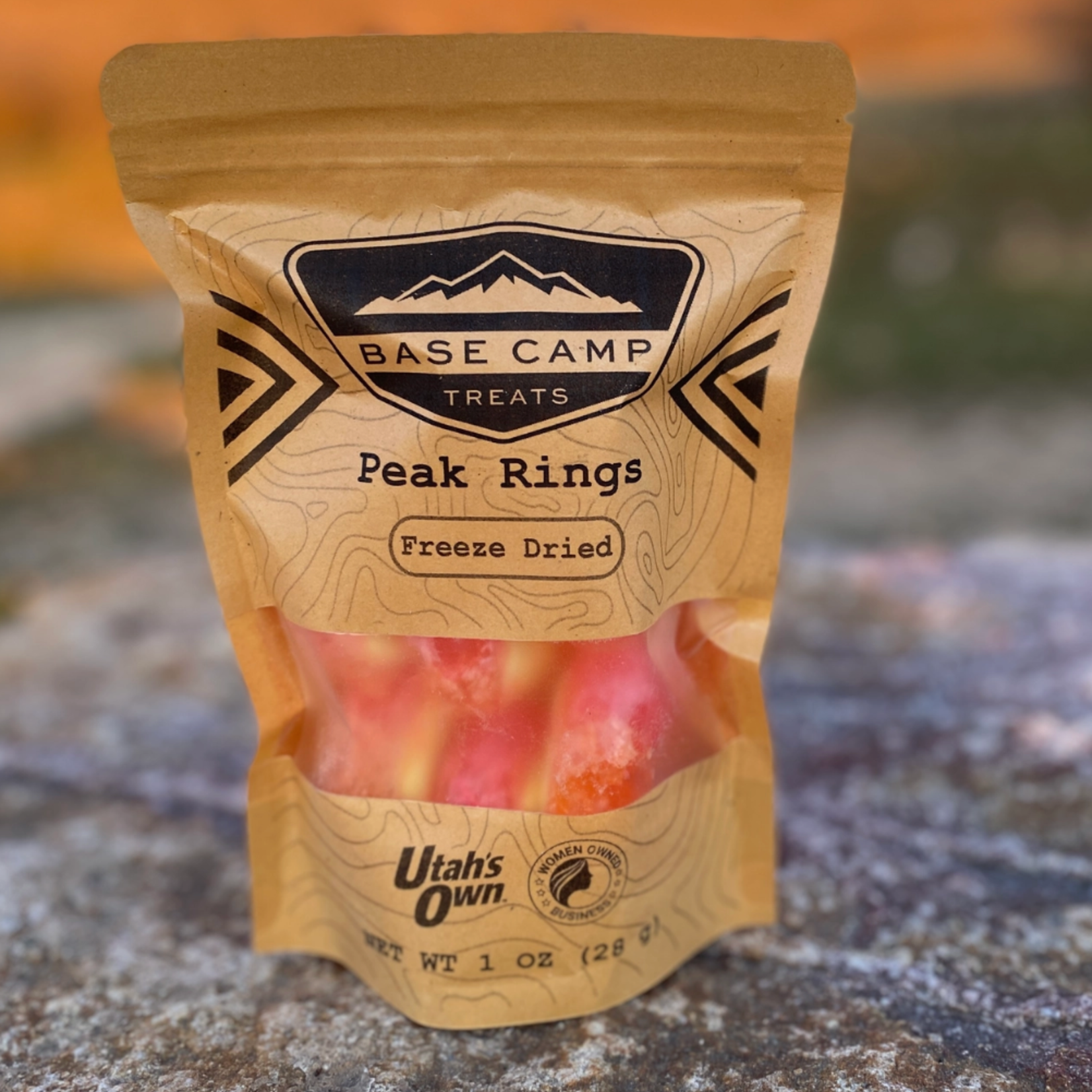 Base Camp Treats Freeze Dried Peak Rings | Base Camp Treats