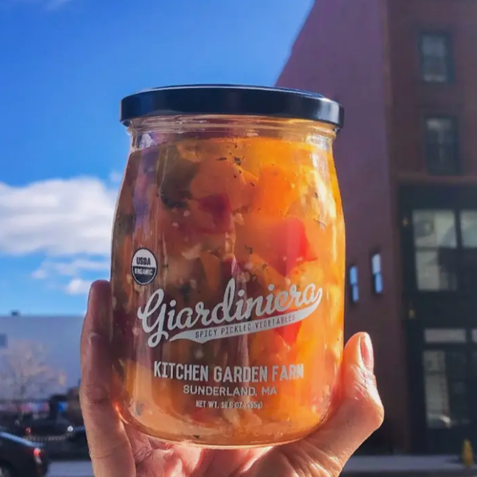 Kitchen Garden Farm Organic Giardiniera Pickled Vegetables