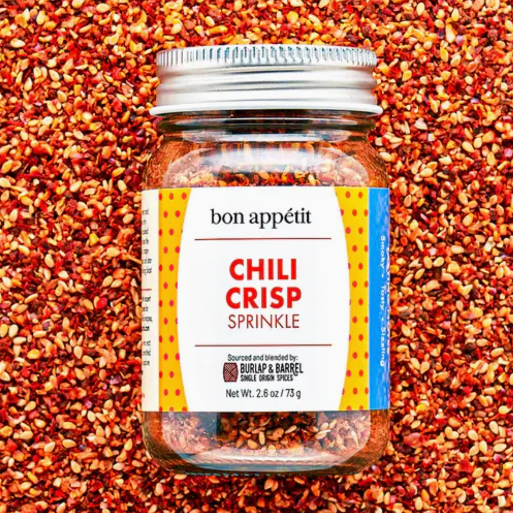 Burlap & Barrel Chili Crisp Sprinkle - Single Origin Spice Blend | Burlap & Barrel