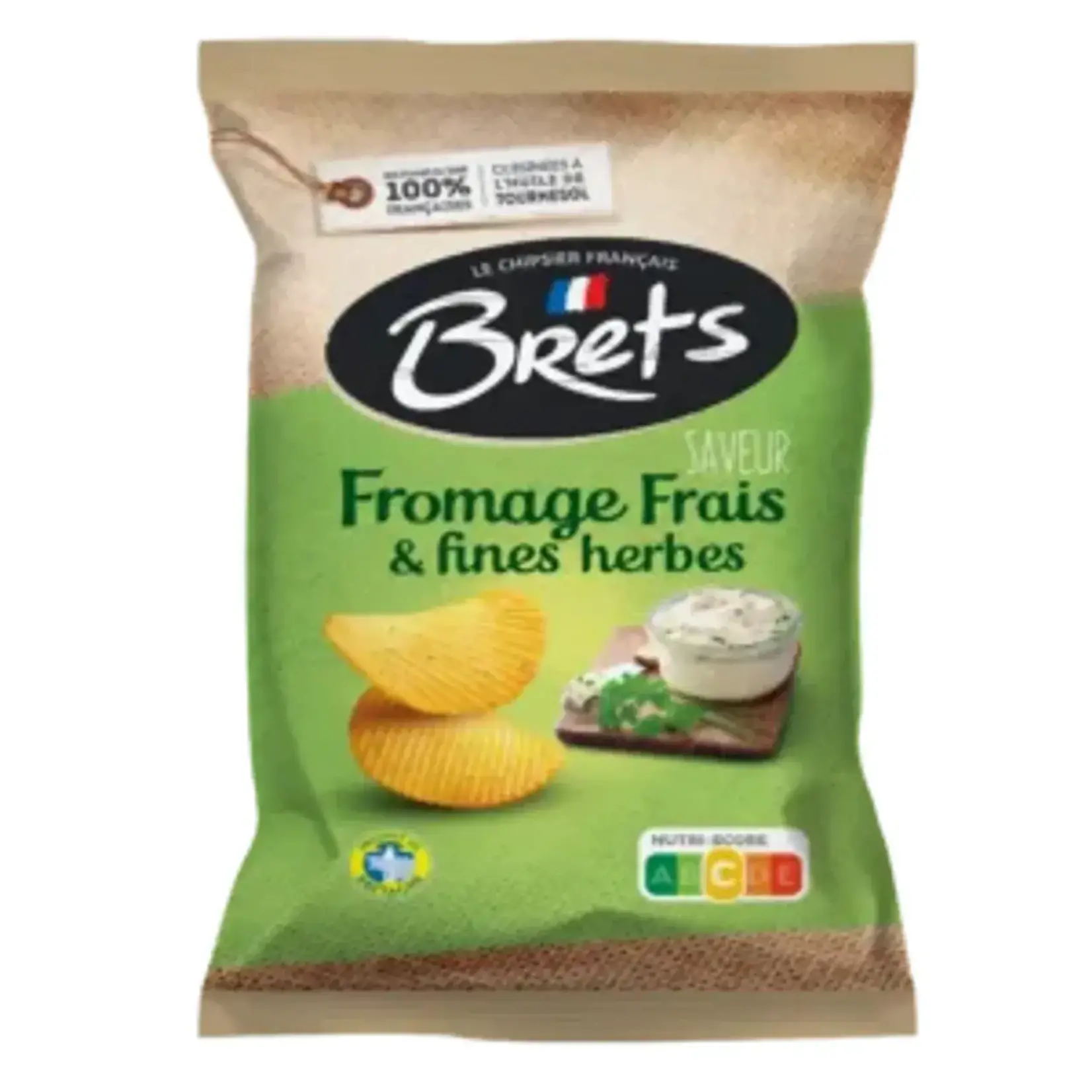 Brets Brets Potato chips  petit onions (w/ cheese)