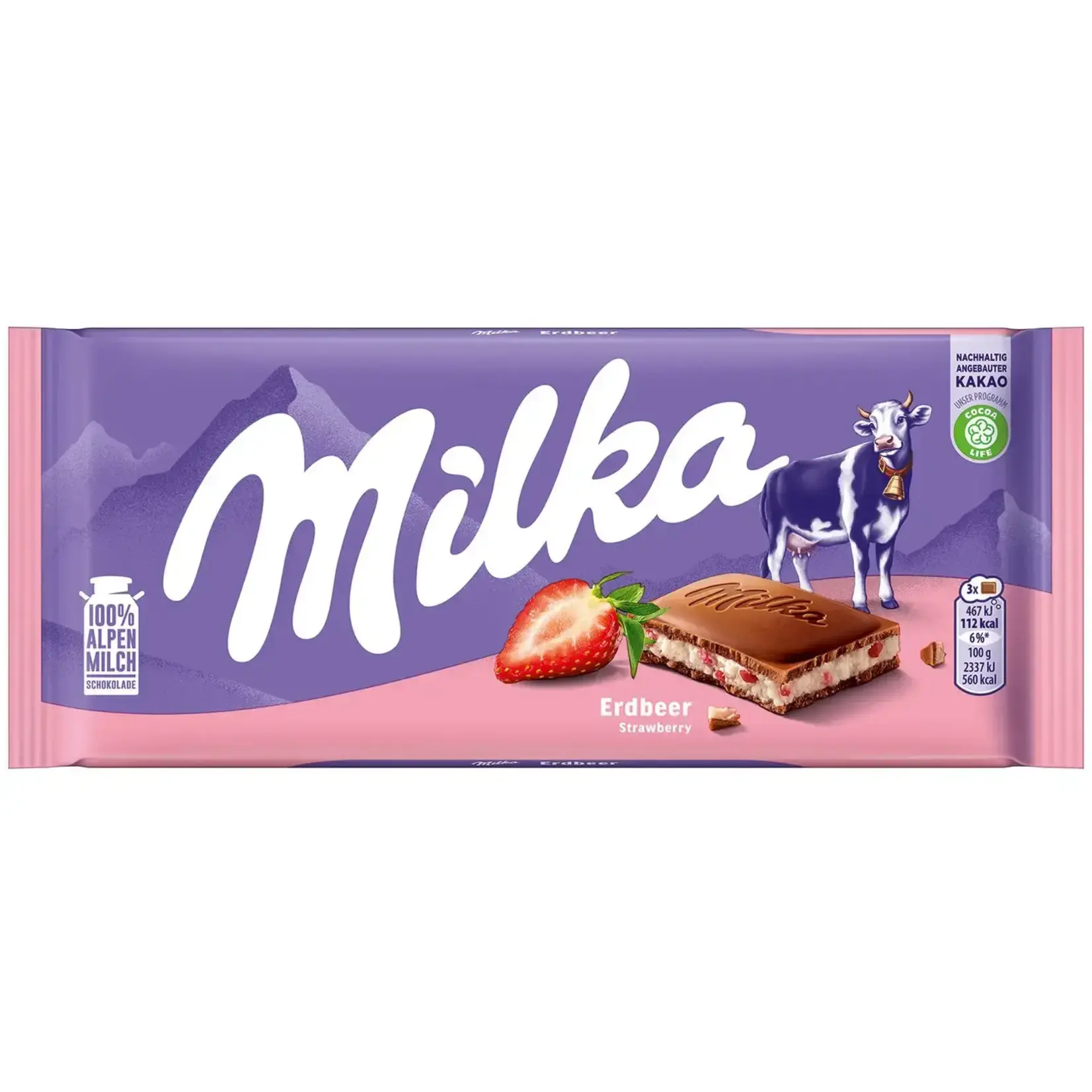 Global Bite Co Milka Strawberry 100g (Germany)