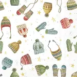 Boston International Luncheon Napkin, Hats and Gloves | Boston International