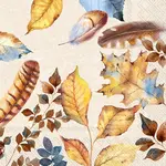 Boston International Cocktail Napkin, a Piece of Nature Cream | Boston International