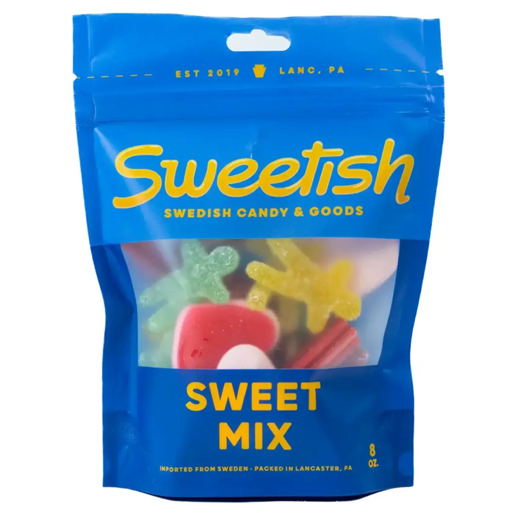 Sweetish- Swedish Candy Wholesale Sweetish Signature Sweet Mix 1/2lb Bag