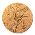 Well Told Duluth Map Cork Coaster (single) | Well Told