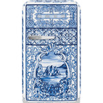 Smeg SMEG Retro Mini Cooler | Dolce & Gabbana - Blu Mediterraneo | Right Hinge | FAB5 | Drop Ship Only