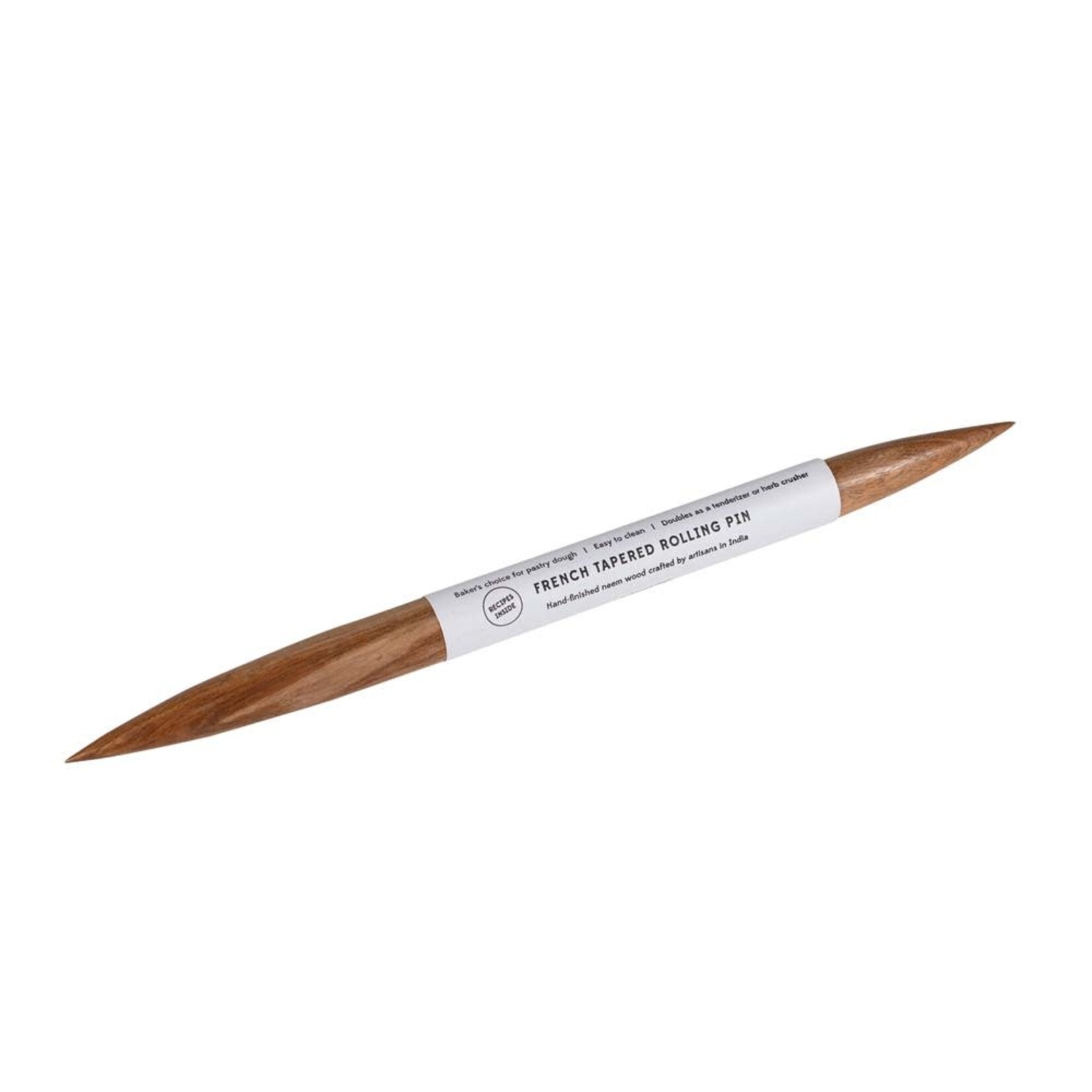 Ten Thousand Villages French Tapered Rolling Pin *