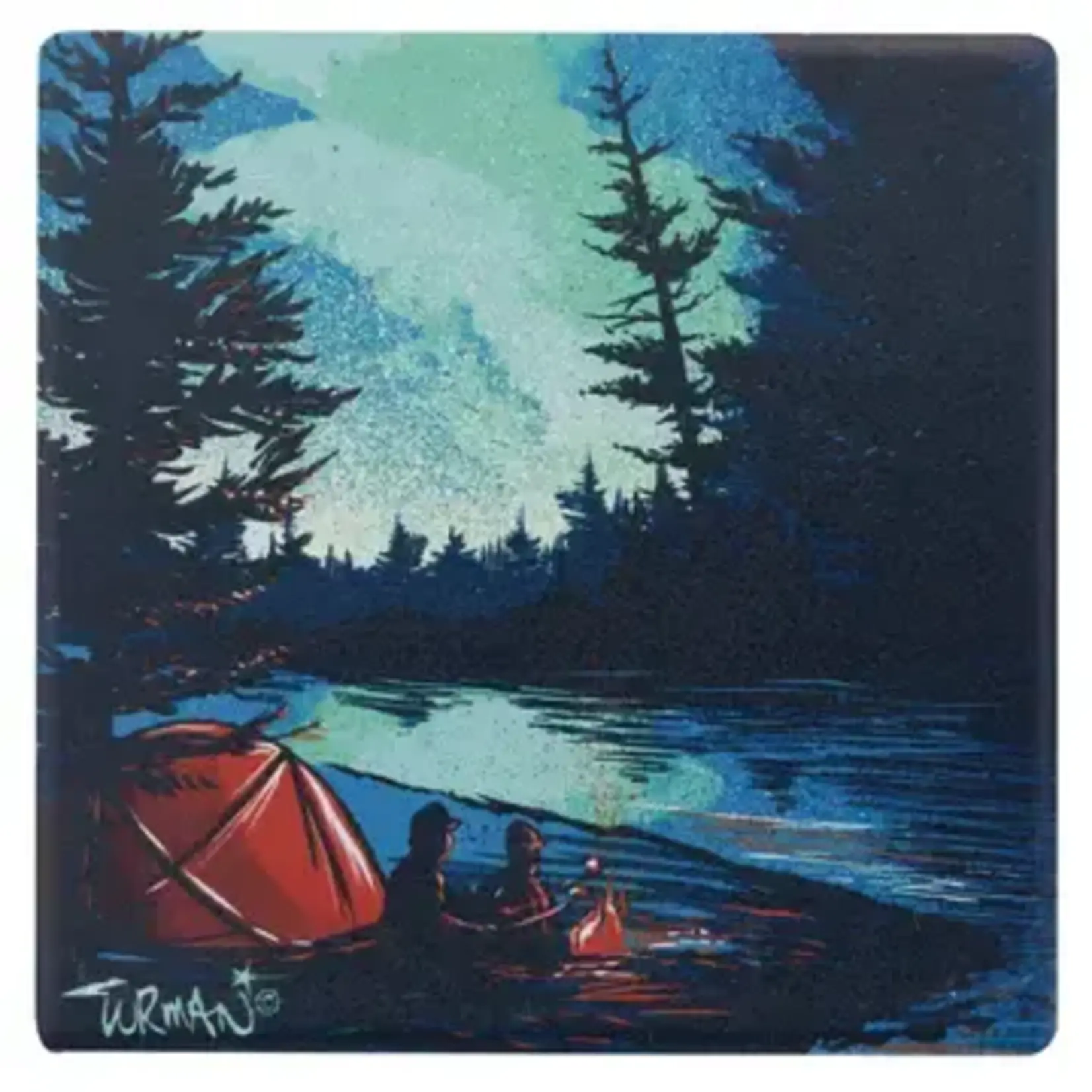 Adam Turman Artwork S'mores Coaster | Adam Turman Artwork