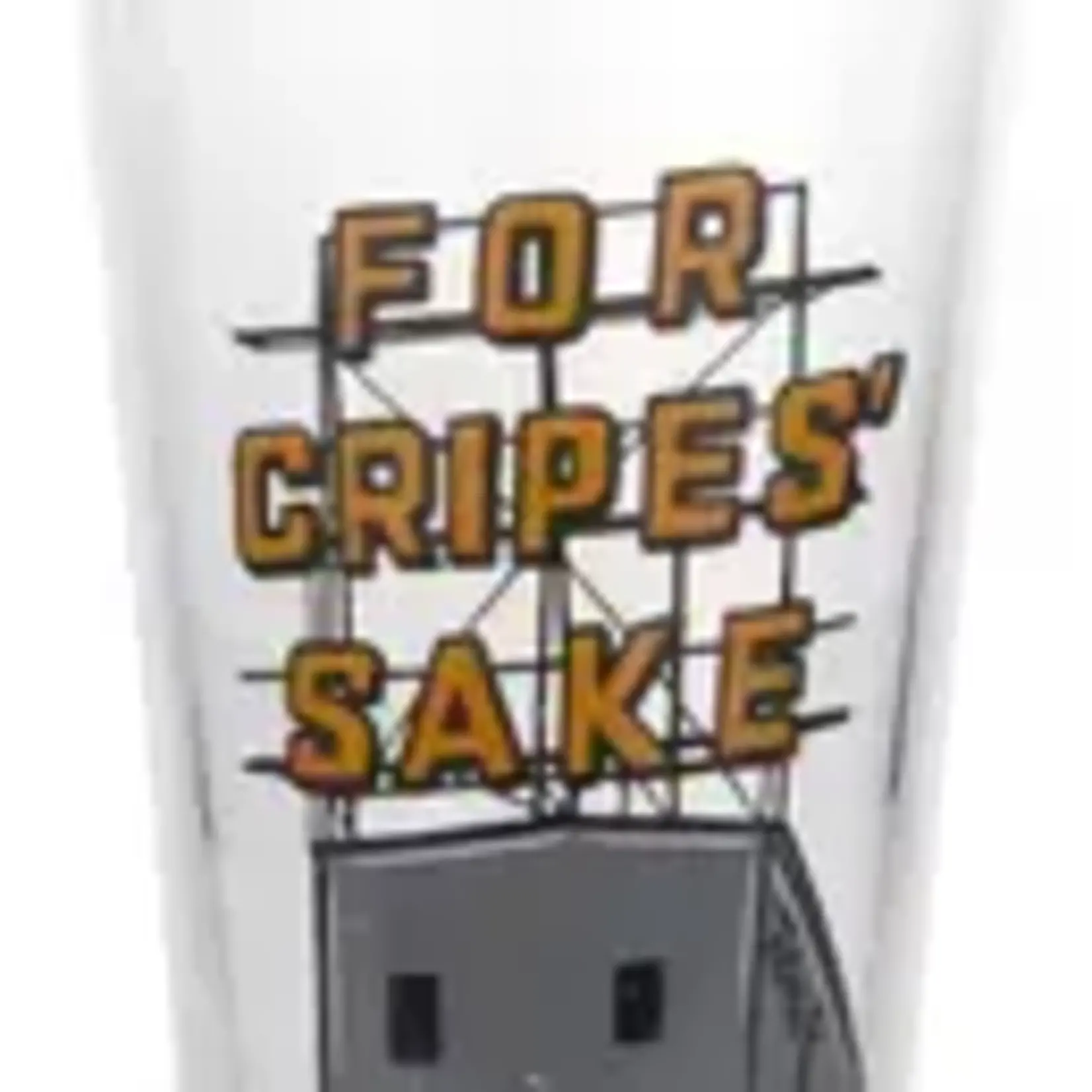 Adam Turman Artwork For Cripes Sake Pint | Adam Turman Artwork