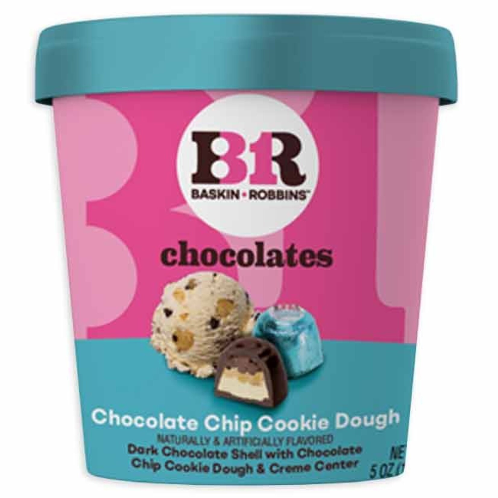 BASKIN ROBBINS CHOCOLATES - CHOCOLATE CHIP COOKIE DOUGH