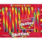 Redstone Candy SKITTLES CANDY CANES 12 CT