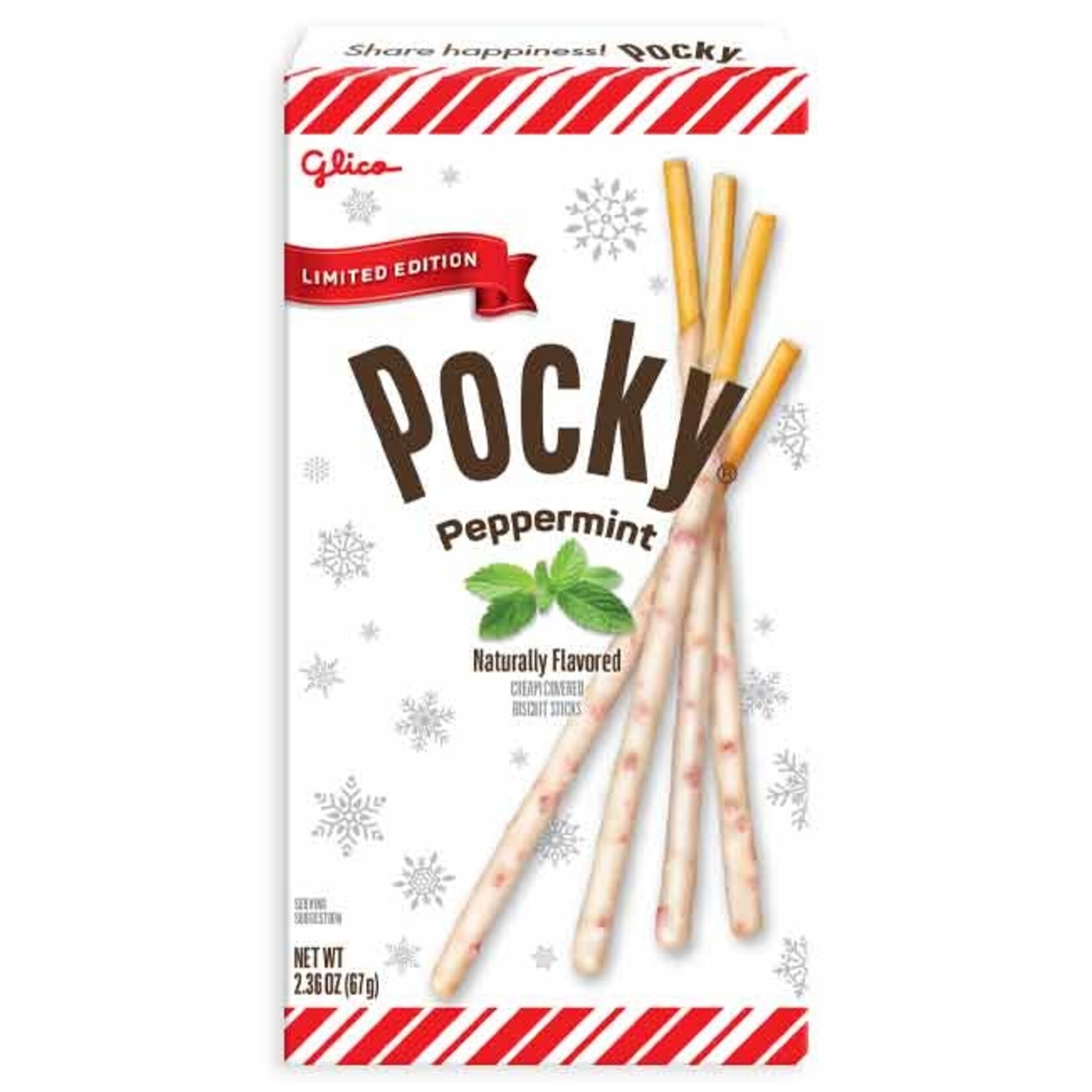 Redstone Candy GLICO POCKY - PEPPERMINT