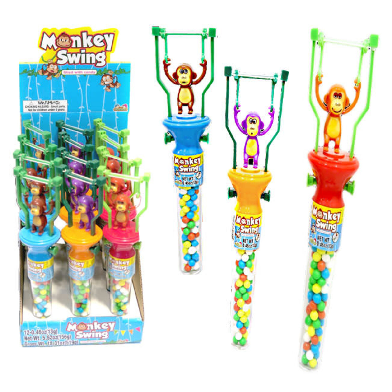 Redstone Candy Kidsmania Monkey Swing 0.46 OZ