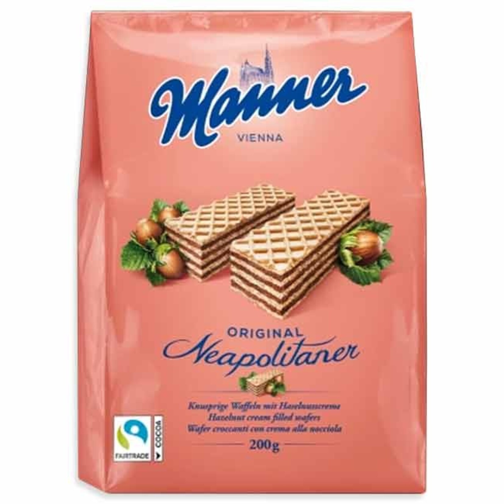 Redstone Candy MANNER WAFER IN BAG HAZELNUT