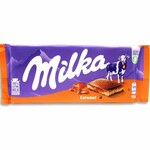 Redstone Candy Milka Bar - Caramel Milk 3.5 OZ